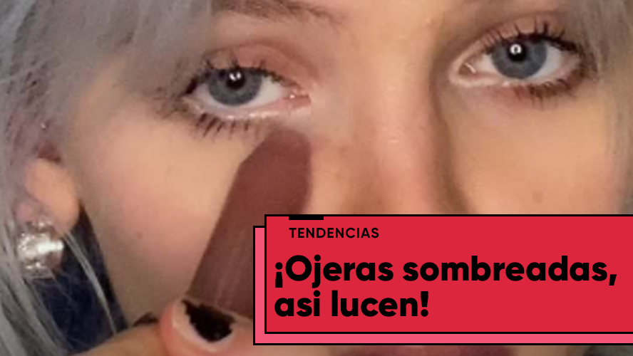 Las ojeras sombreadas: ¿Una nueva tendencia que llegó para quedarse? | Tendencias