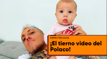 El Polaco hizo babear a todos con su hija | Espectáculos