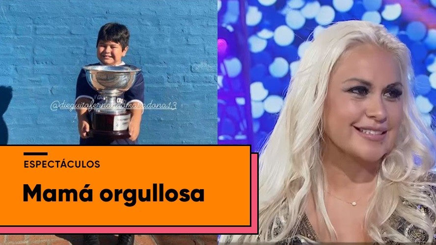Verónica Ojeda se emocionó al ver a Dieguito Fernando jugar al fútbol | Espectáculos