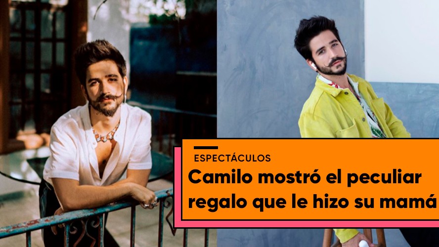 El particular regalo que recibió Camilo de su madre | Espectáculos