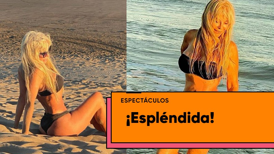 La increíble figura de Graciela Alfano en la playa | Espectáculos