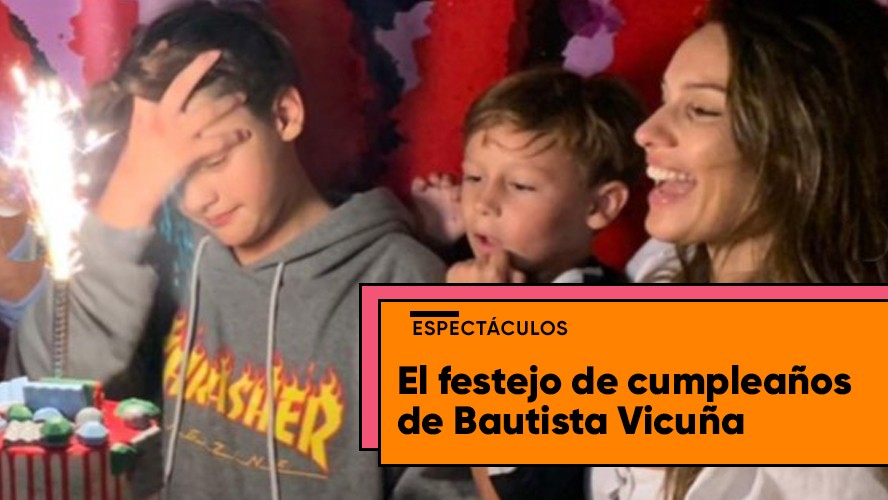 La emoción de Pampita y Vicuña por el cumpleaños de su hijo Bautista | Espectáculos