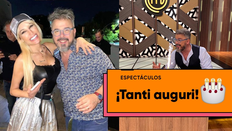 Así celebró su cumpleaños Donato De Santis | Espectáculos