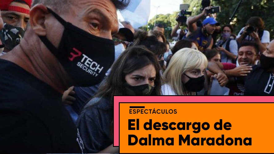 El descargo de Dalma Maradona tras retirarse de la marcha | Espectáculos