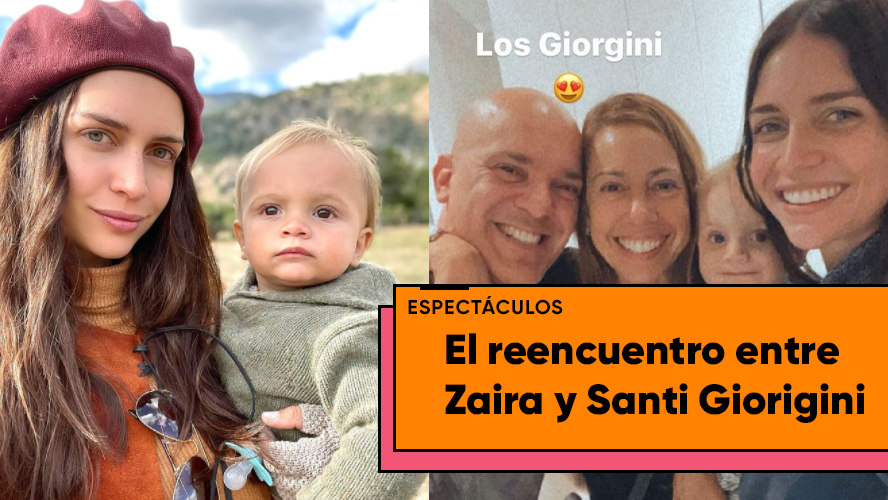 Santi Giorgini viajó para conocer al hijo de Zaira Nara: “Se hisopó para venir” | Espectáculos