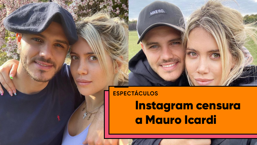 Instagram bloqueó una foto de Mauro Icardi por bullying a Wanda Nara | Espectáculos