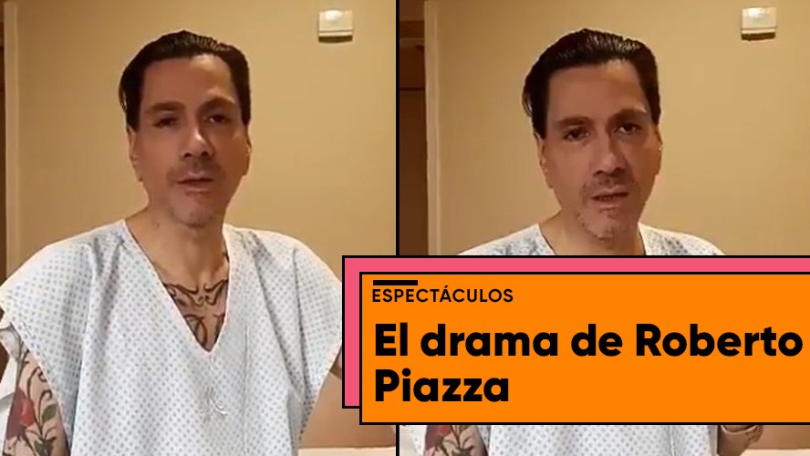 El contundente mensaje de Roberto Piazza a minutos de su intervención: "Si no los veo, un beso muy grande" | Espectáculos