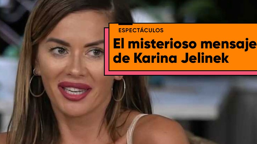 Karina Jelinkek denunció a través de twitter qué recibió amenazas | Espectáculos