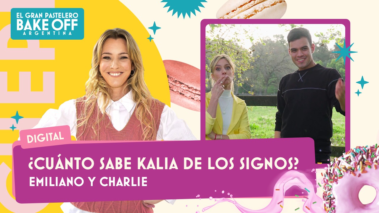 ¿Kalia dice la verdad sobre los signos de Charlie y Emiliano? | Bake Off por La Chepi
