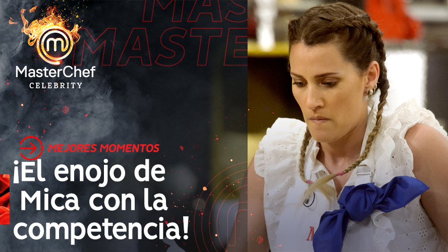 ¿Se picó? ¡Mica Viciconte se enojó con la actitud del equipo contrincante! | Momentos imperdibles
