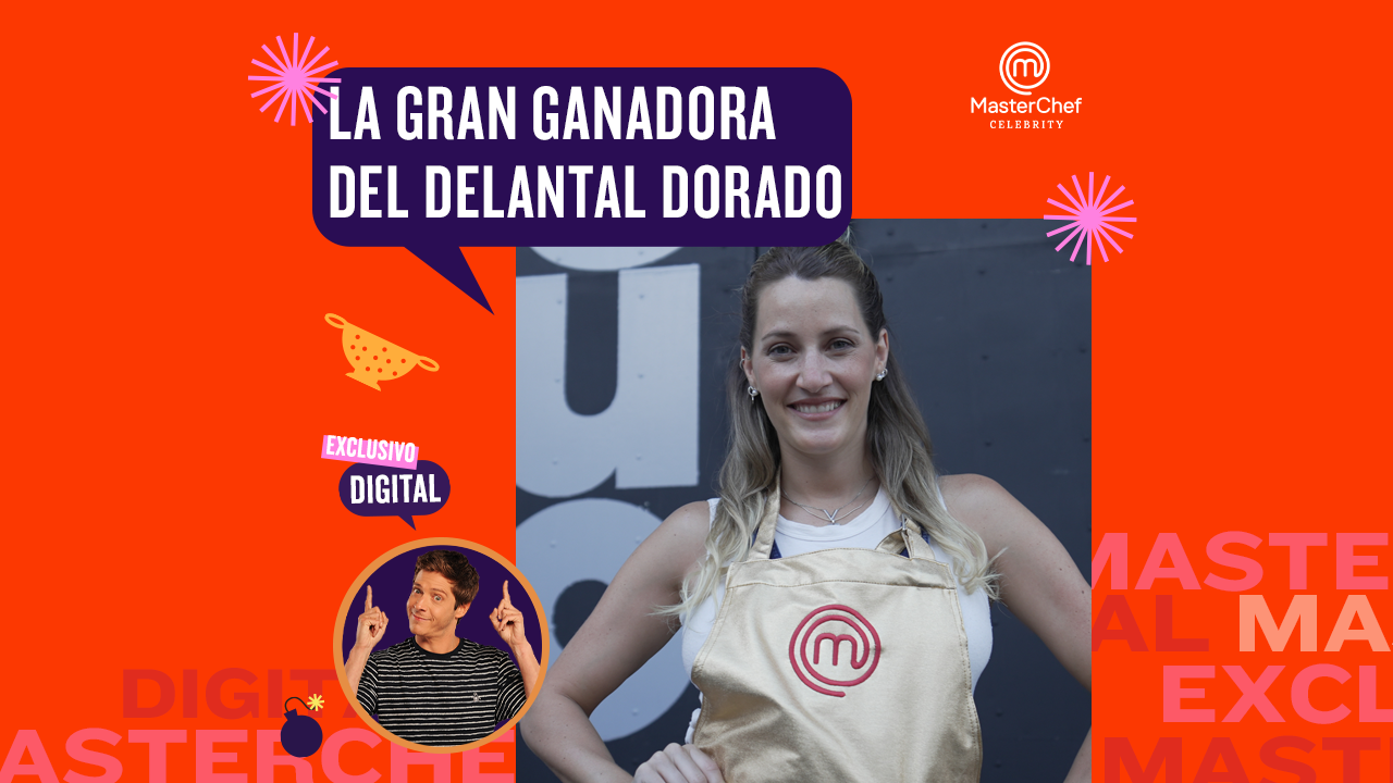 Mica Viciconte gran ganadora delantal dorado | Más MasterChef