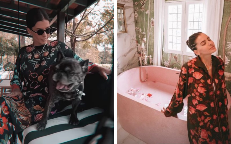 La China Suárez publicó un video de las nuevas remodelaciones en su casa | Espectáculos