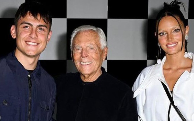 Dybala y Oriana deslumbraron en la semana de la moda en Milán | Espectáculos