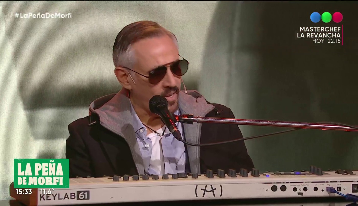 Alejandro Lerner cerró La Peña con su nuevo tema junto a Rusherking | Mejores momentos