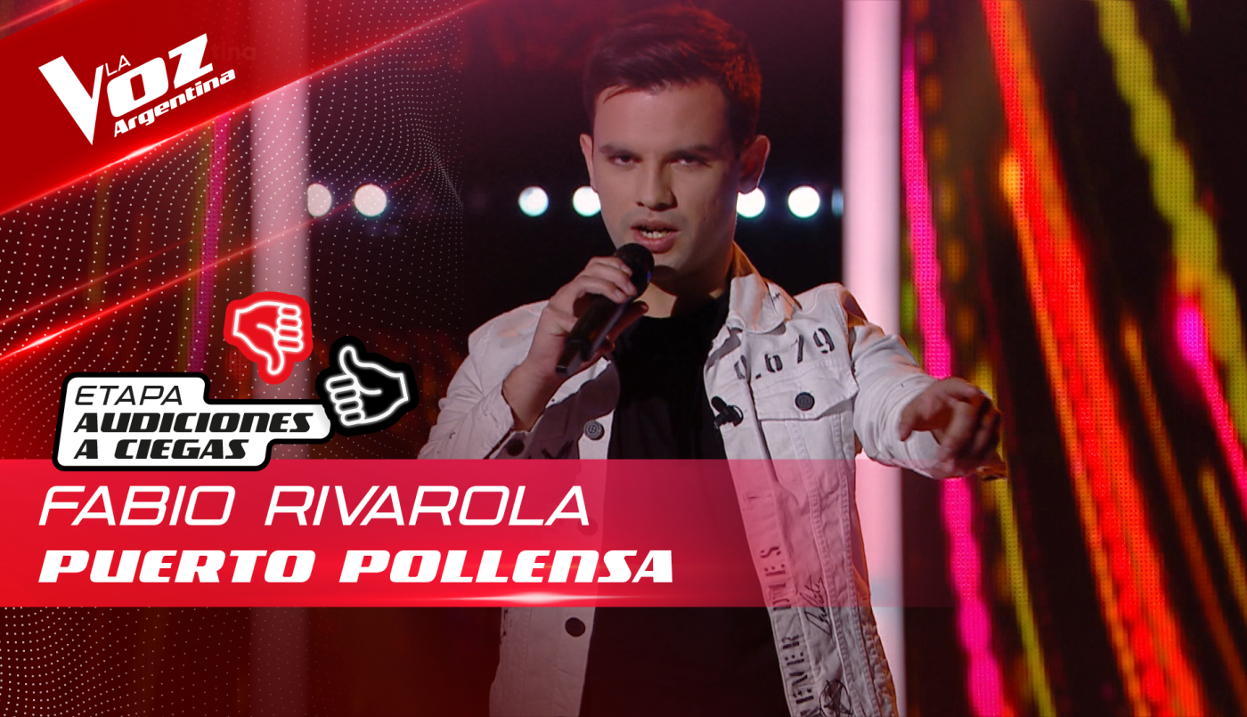 Fabio Rivarola - “Puerto Pollensa” - Audiciones a Ciegas - La Voz Argentina 2022 | Audiciones a ciegas