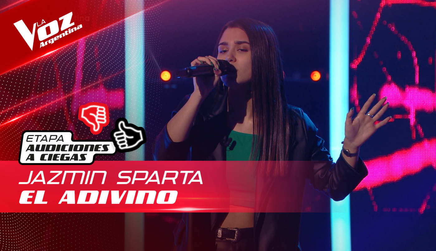 Jazmín Sparta - “El adivino” - Audiciones a Ciegas - La Voz Argentina 2022 | Audiciones a ciegas