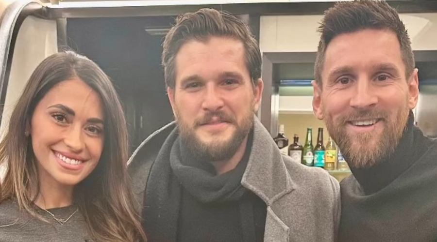 Foto viral Leo Messi Antonela Roccuzzo Jon Snow | Espectáculos