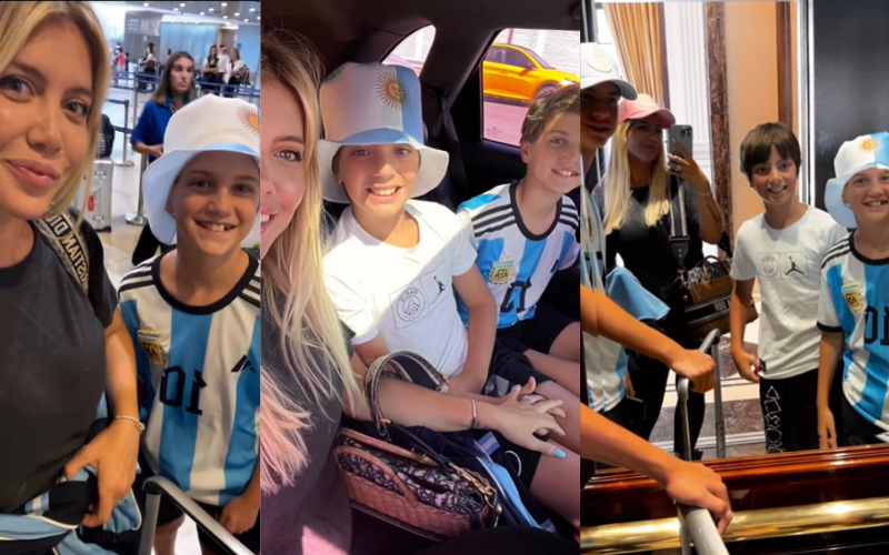 Wanda Nara a Qatar: la blonda será testigo de la final Argentina - Francia | Espectáculos