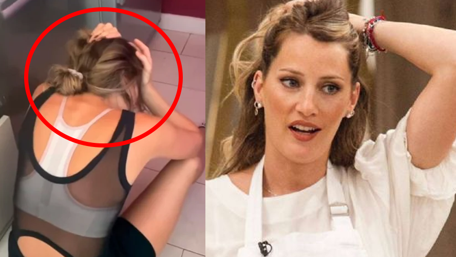 ¡Justo en la cabeza! Mica Viciconte sufrió un accidente doméstico | Espectáculos