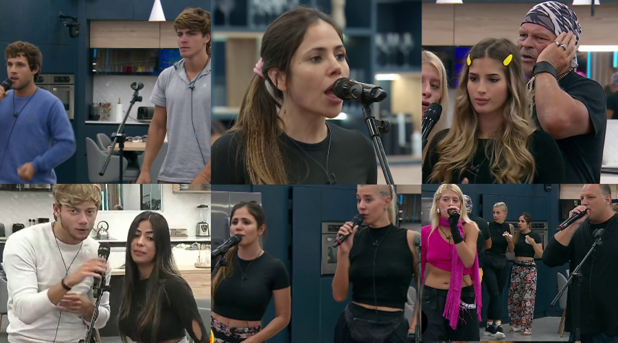 jugadores dieron todo karaoke cumpleaños Romina | Mejores momentos