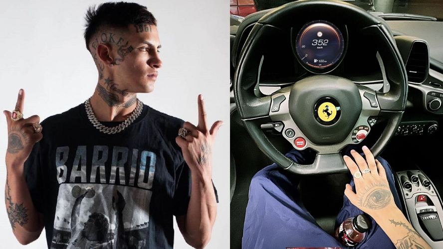 L-Gante se compró una Ferrari que vale más de medio millón de dólares | Espectáculos