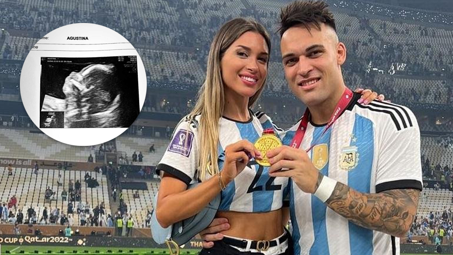 Agustina Gandolfo compartió la ecografía del bebé que tendrá con Lautaro Martínez | Espectáculos