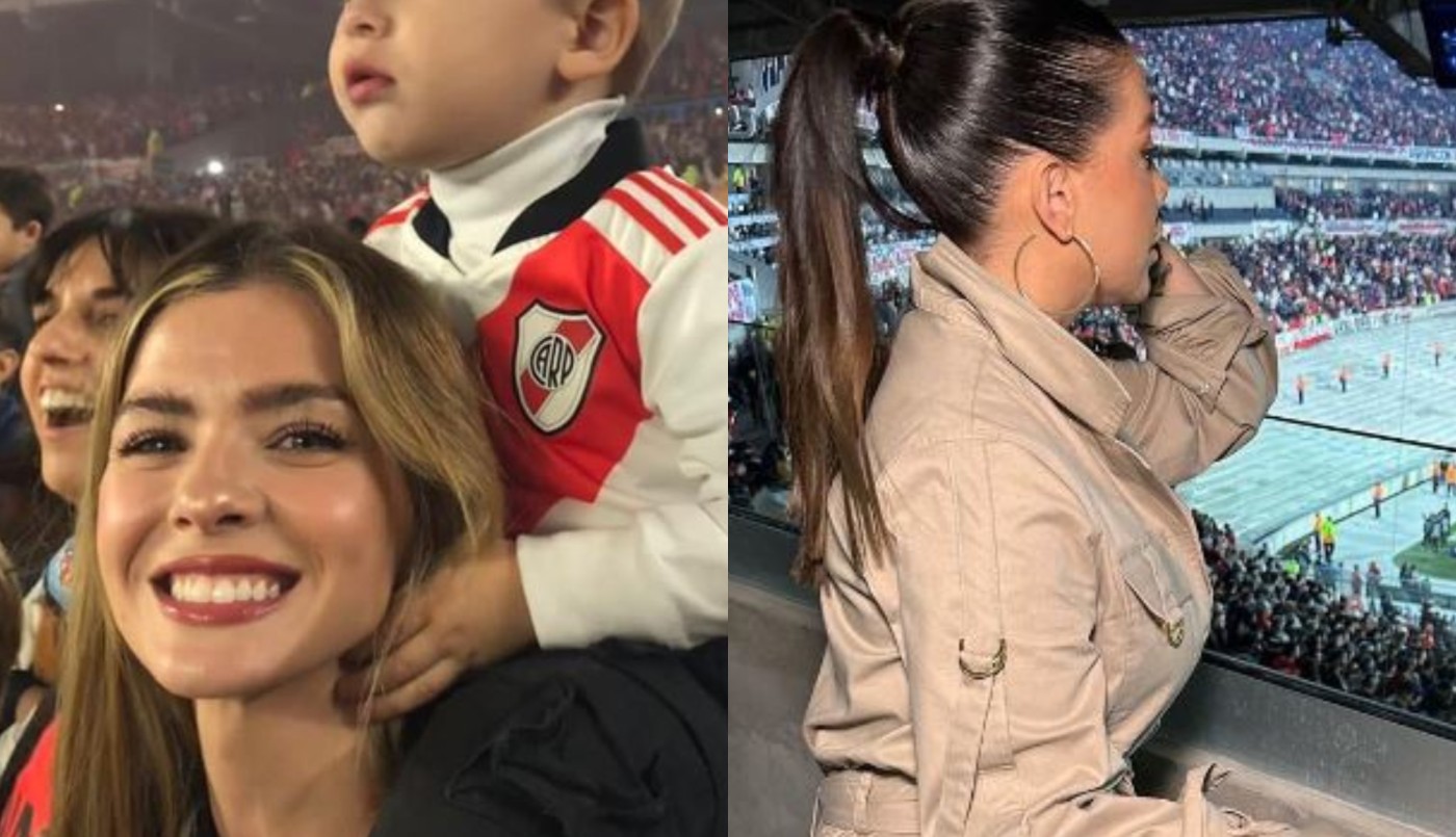 wanda nara china suarez cancha encuentro coincidio juntas mauro icardi monumental | Espectáculos