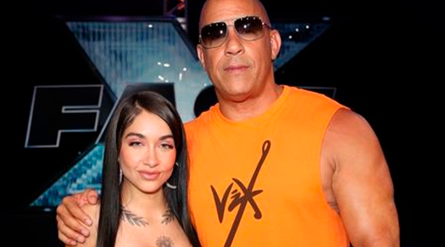 encuentro María Becerra Vin Diesel elenco Rápidos Furiosos 10 | Espectáculos