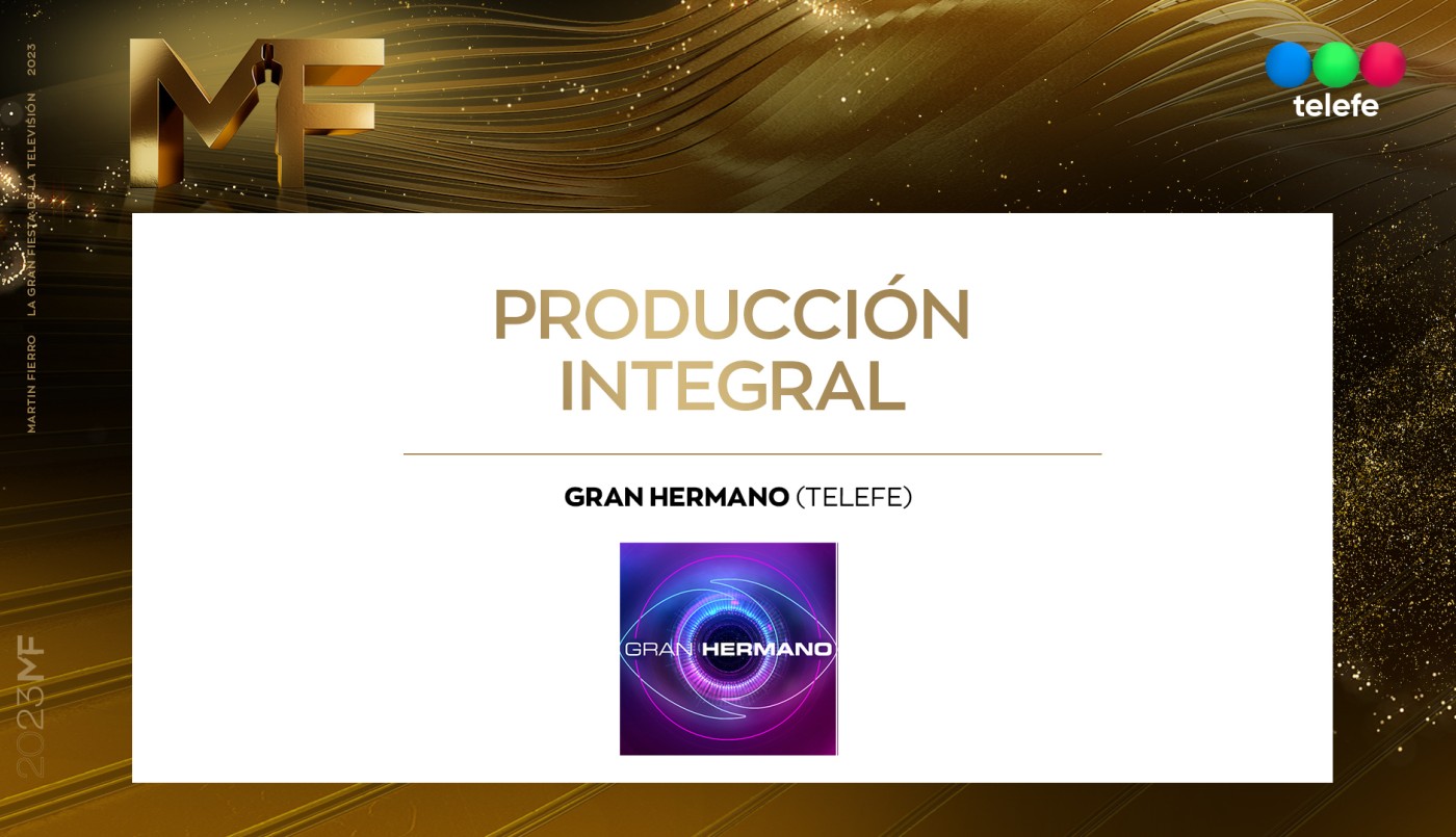 "Gran Hermano": Producción Integral | Ganadores