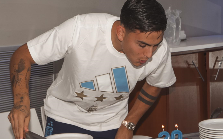 Paulo Dybala cumplió 30 años y lo celebró concentrando junto a "La Scaloneta" | Espectáculos