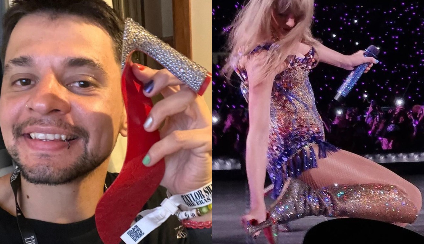 A Taylor Swift se le quebró un taco en pleno show y un fanático se lo llevó de souvenir | Espectáculos