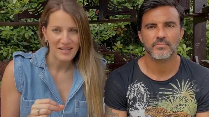 El curioso motivo por el cual Mica Viciconte y Fabián Cubero terminaron durmiendo en un colchón inflable en su casa | Espectáculos