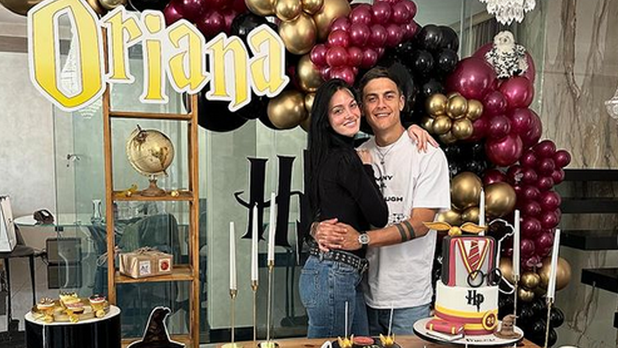 Paulo Dybala compartió una postal del cumpleaños de Oriana Sabatini con temática Harry Potter | Espectáculos