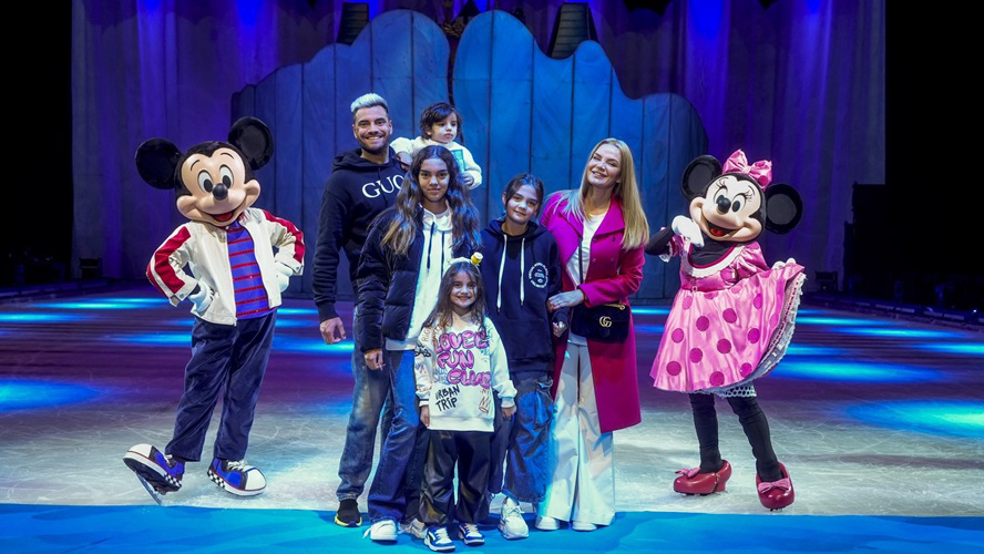 Los famosos que estuvieron presentes en Disney On Ice | Cartelera