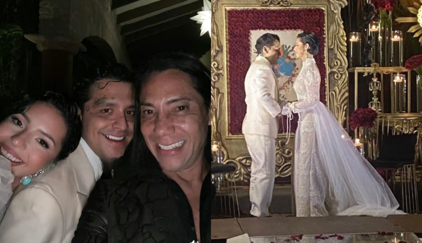 A dos meses de blanquear su romance, Christian Nodal y Ángela Aguilar se casaron | Espectáculos