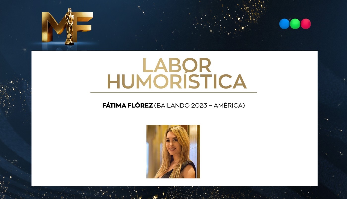 Fátima Flórez, mejor labor humorística | Ganadores