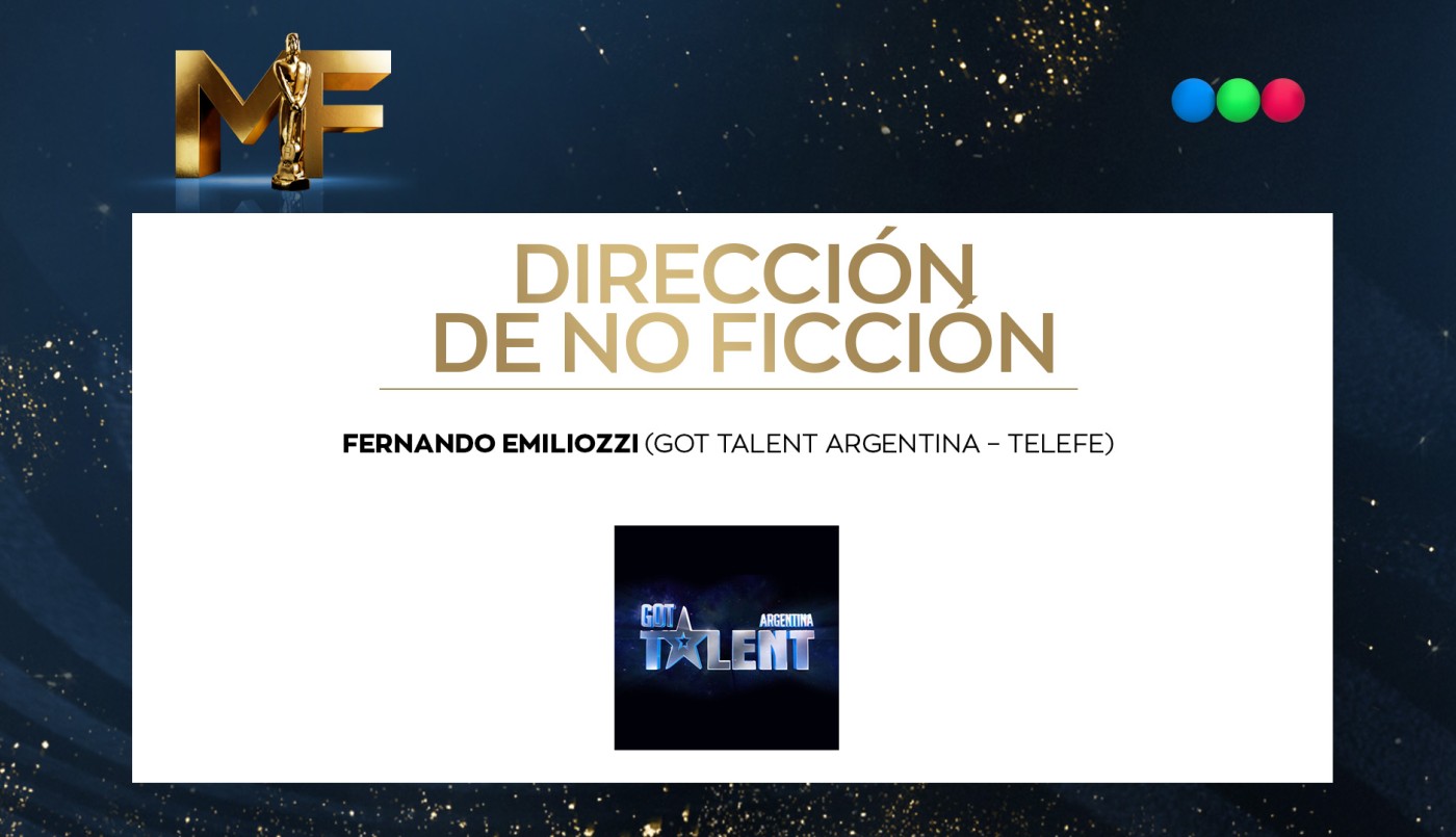 Fernando Emiliozzi, mejor dirección de no ficción | Ganadores