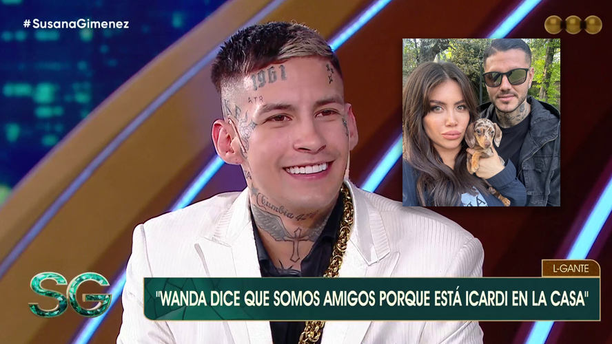¿L-Gante está enamorado de Wanda Nara? | Exclusivos