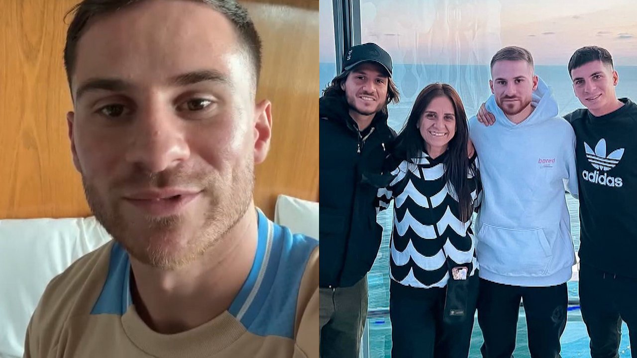 Alexis Mac Allister saludó a Silvina Riela por el Día de la Madre: "Somos muy agradecidos" | Exclusivos