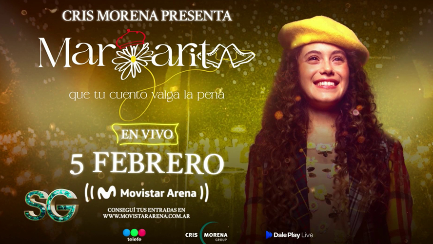 "Margarita" realizará su primer show en el Movistar Arena | Exclusivos