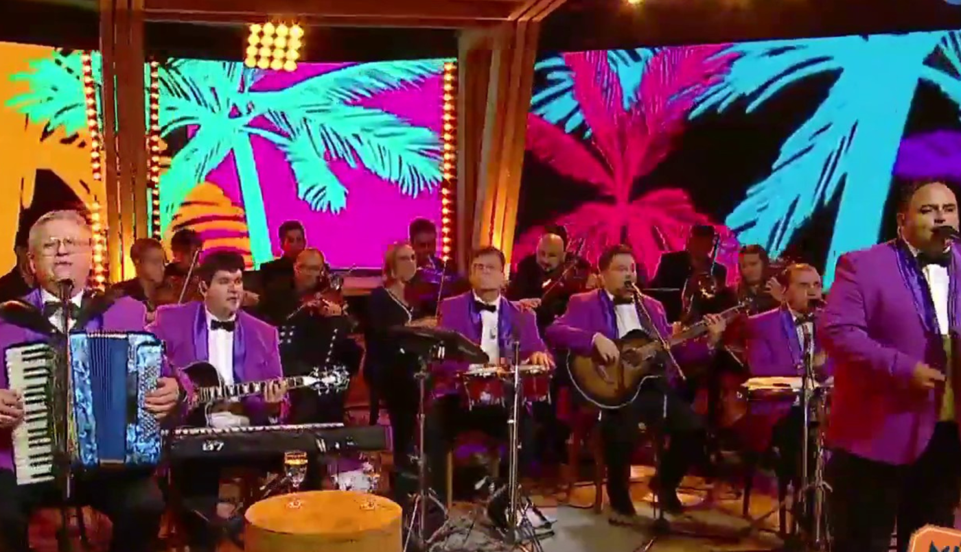 Puro lujo en La Peña de Morfi: el show de Los Palmeras y sus invitados especiales | Mejores momentos