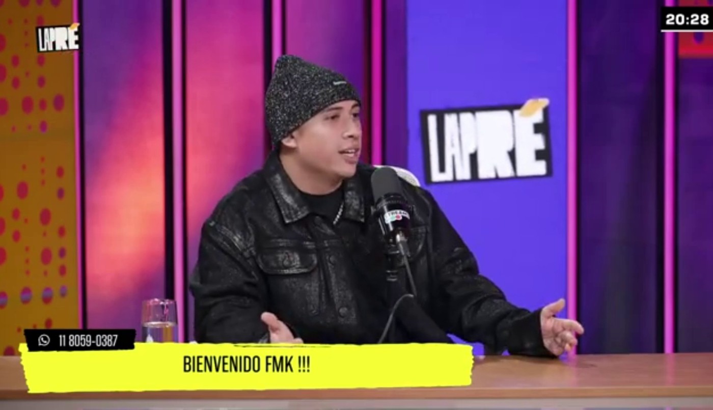 Rap en vivo y muchas anecdotas: la visita de fmk | Mejores Momentos