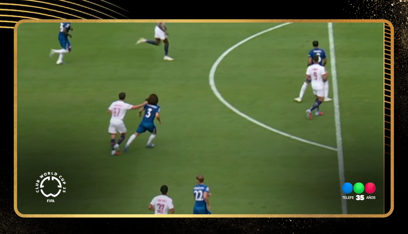 João Neves fue expulsado por tirarle del pelo a Marc Cucurella - Final Mundial de Clubes 2025 | Mejores momentos