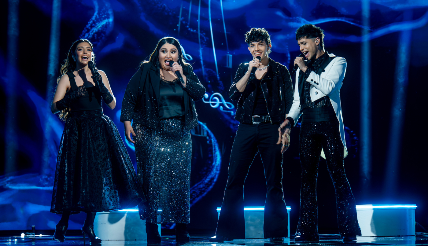 Los cuatro finalistas interpretaron "Gracias por la música" | Mejores momentos