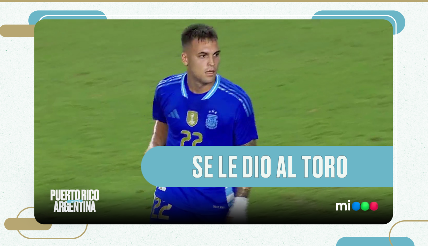 Lautaro Martínez tuvo su gol en el 5 a 0 - Puerto Rico vs. Argentina | Mejores momentos