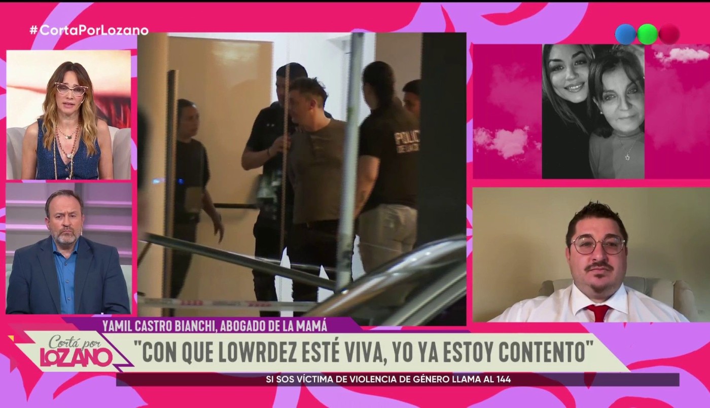 El abogado de Lowrdez habló sobre su ex y reveló que "tiene una condena en suspenso" | Actualidad