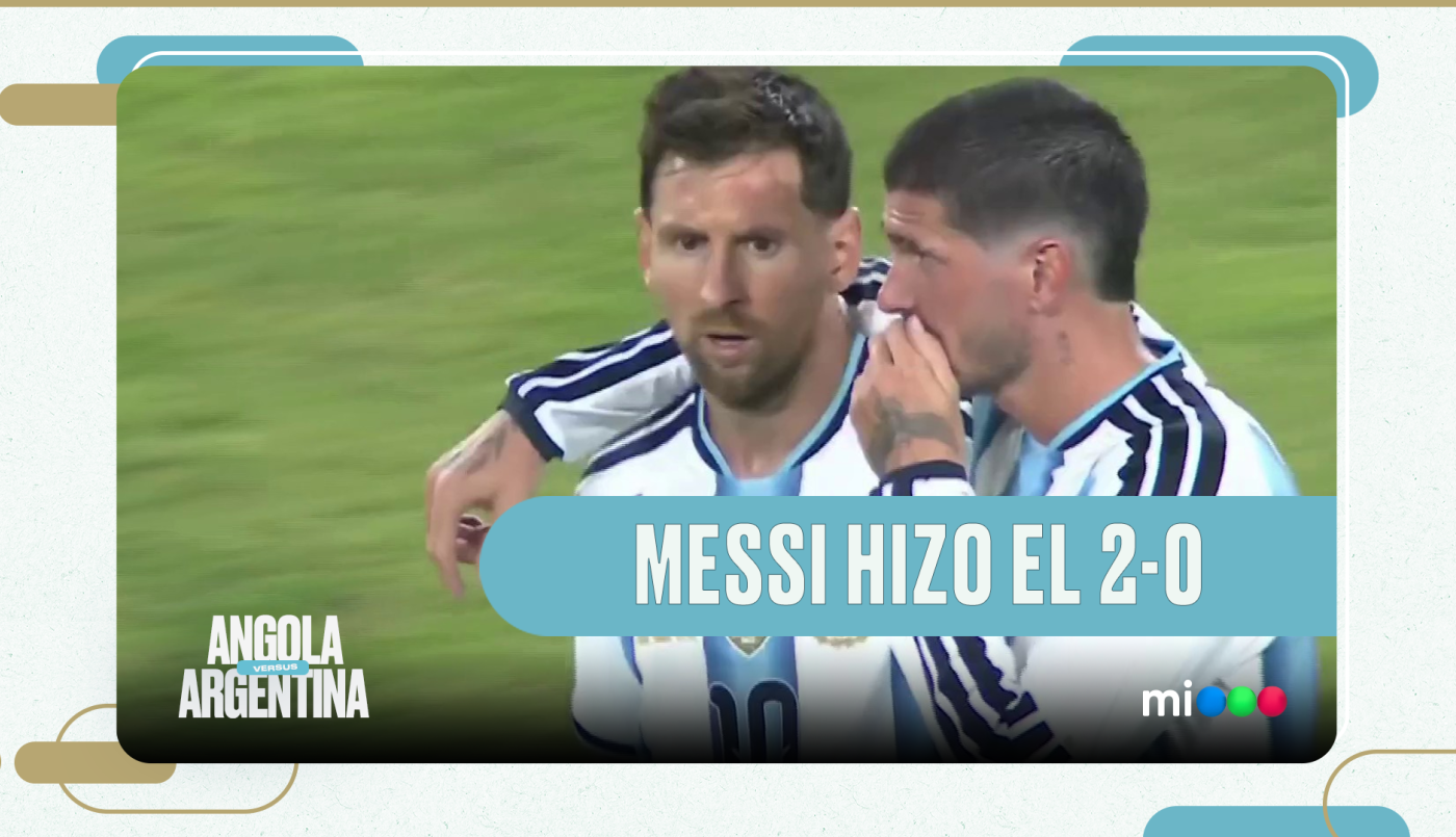 Gol de Messi para el 2-0 y liquidar el amistoso - Angola vs. Argentina | Mejores momentos