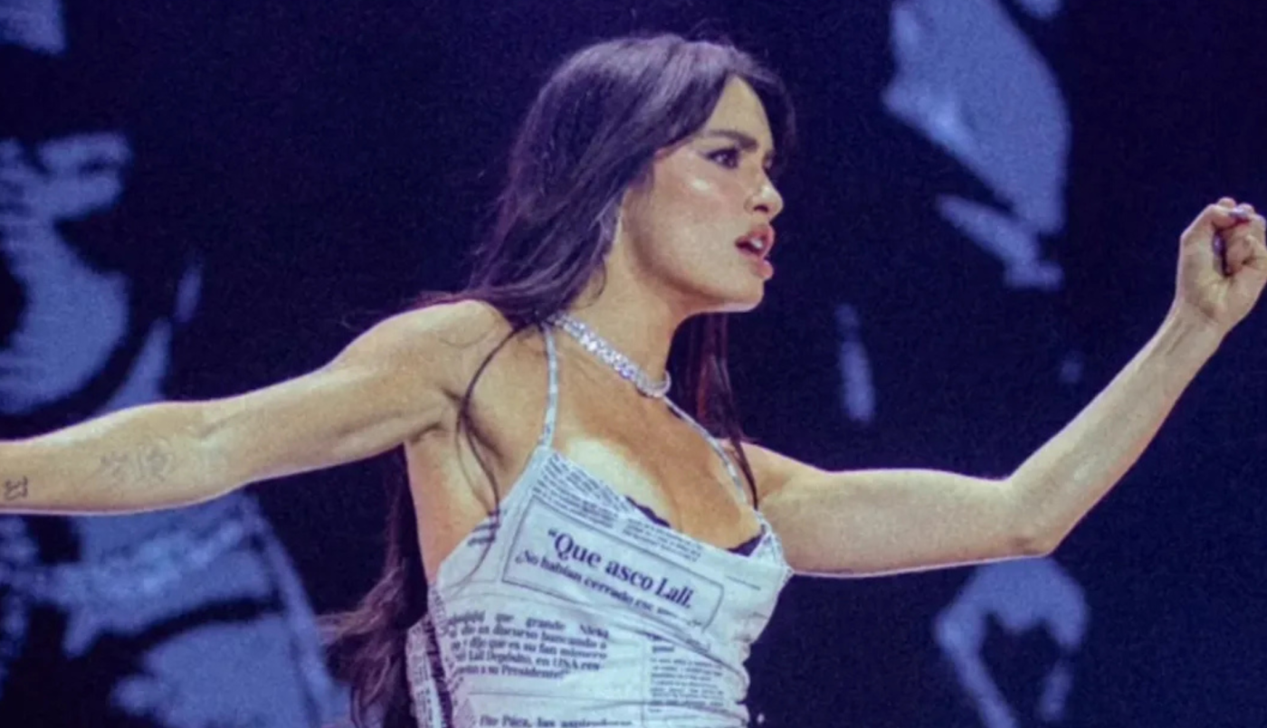 El osado vestido de Lali Espósito con frases de odio que revolucionó el Cosquín Rock | Espectáculos