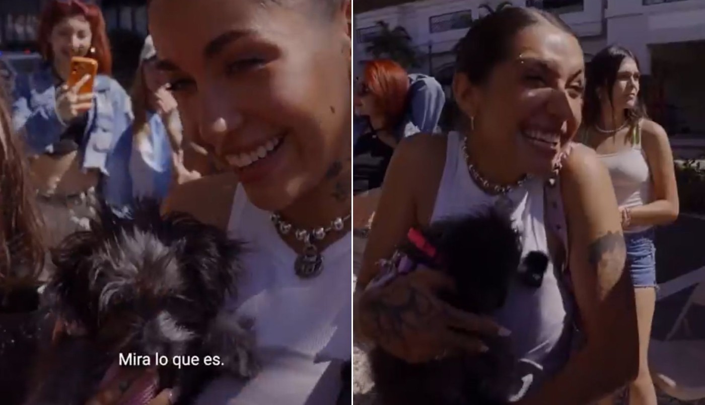 Video | La reacción de J Rei cuando María Becerra le contó que adoptó un perro en Miami | Espectáculos