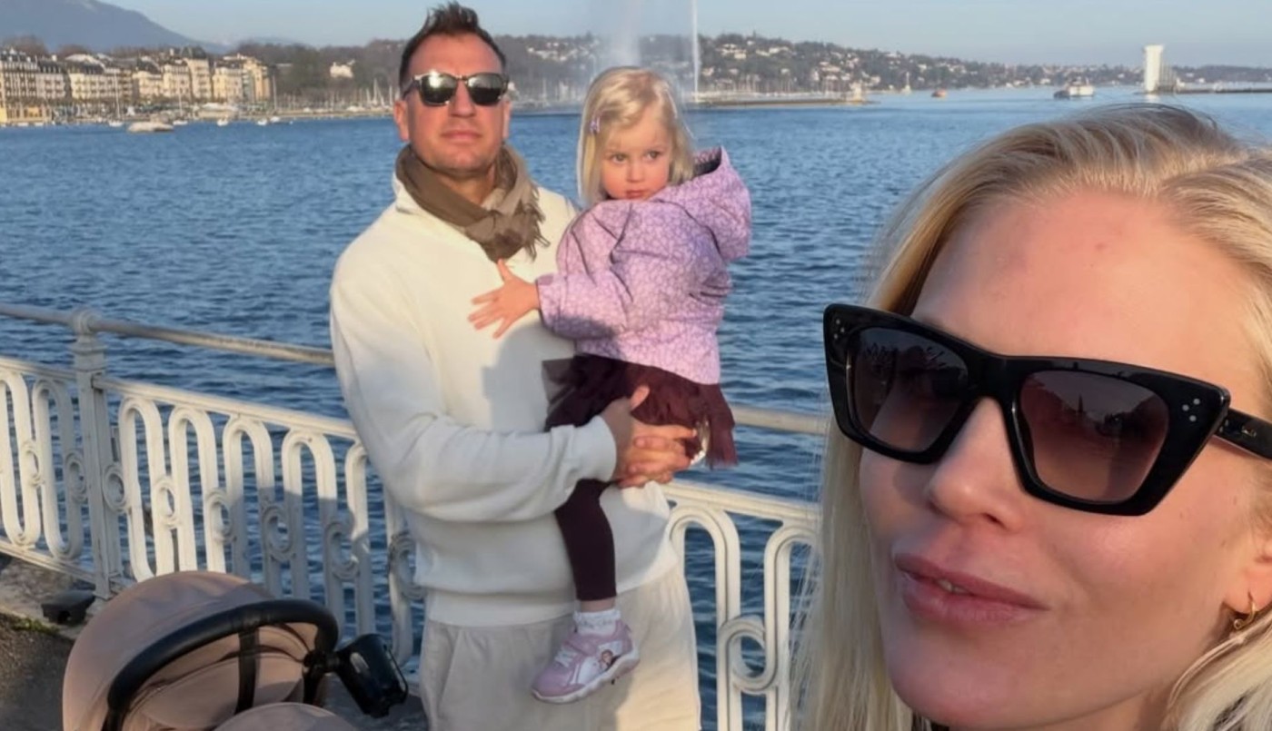 El tierno álbum de fotos de Maxi López y Daniela Christiansson con sus hijos por Suiza | Espectáculos
